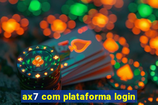 ax7 com plataforma login